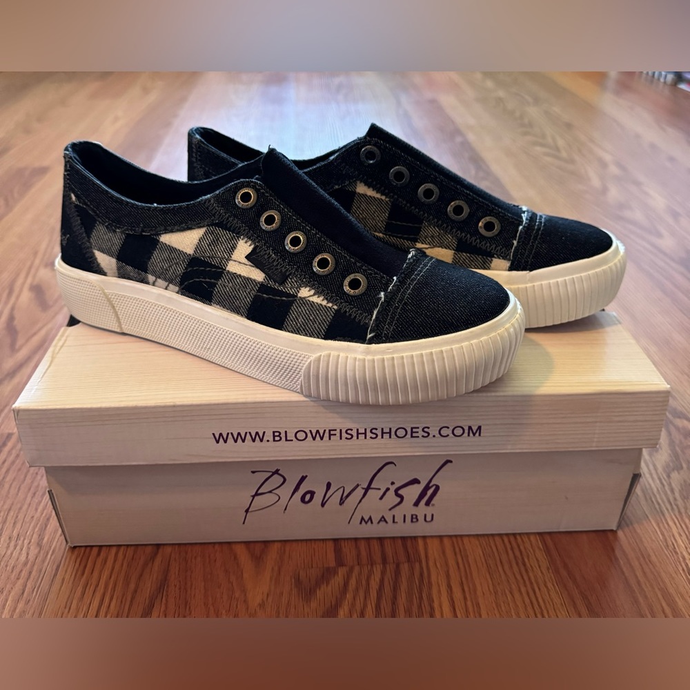 Blowfish plaid sneakers